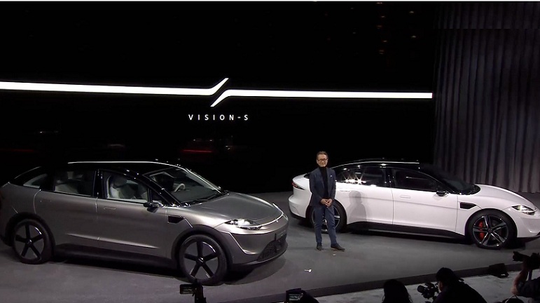 Sony giới thiệu nguyên mẫu ô tô điện Vision-S EV tại CES 2022