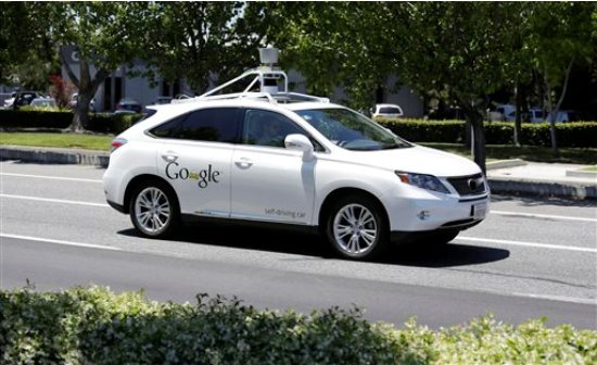 xe không người lái Google