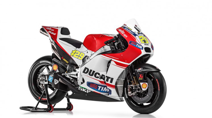 Ducati đặt nhiều kỳ vọng vào Desmosedici GP15