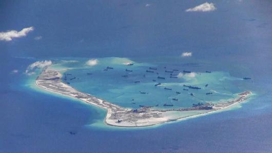 Trung Quốc lắp đặt bệ phóng tên lửa chống thợ lặn trên Biển Đông