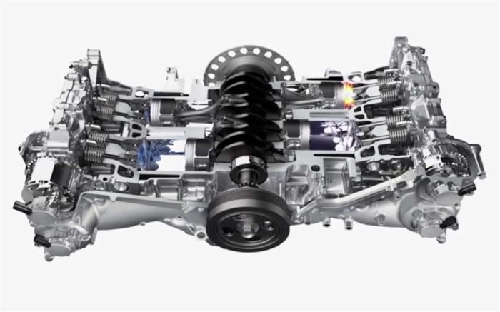 Động cơ Boxer trên Subaru hoạt động như thế nào?
