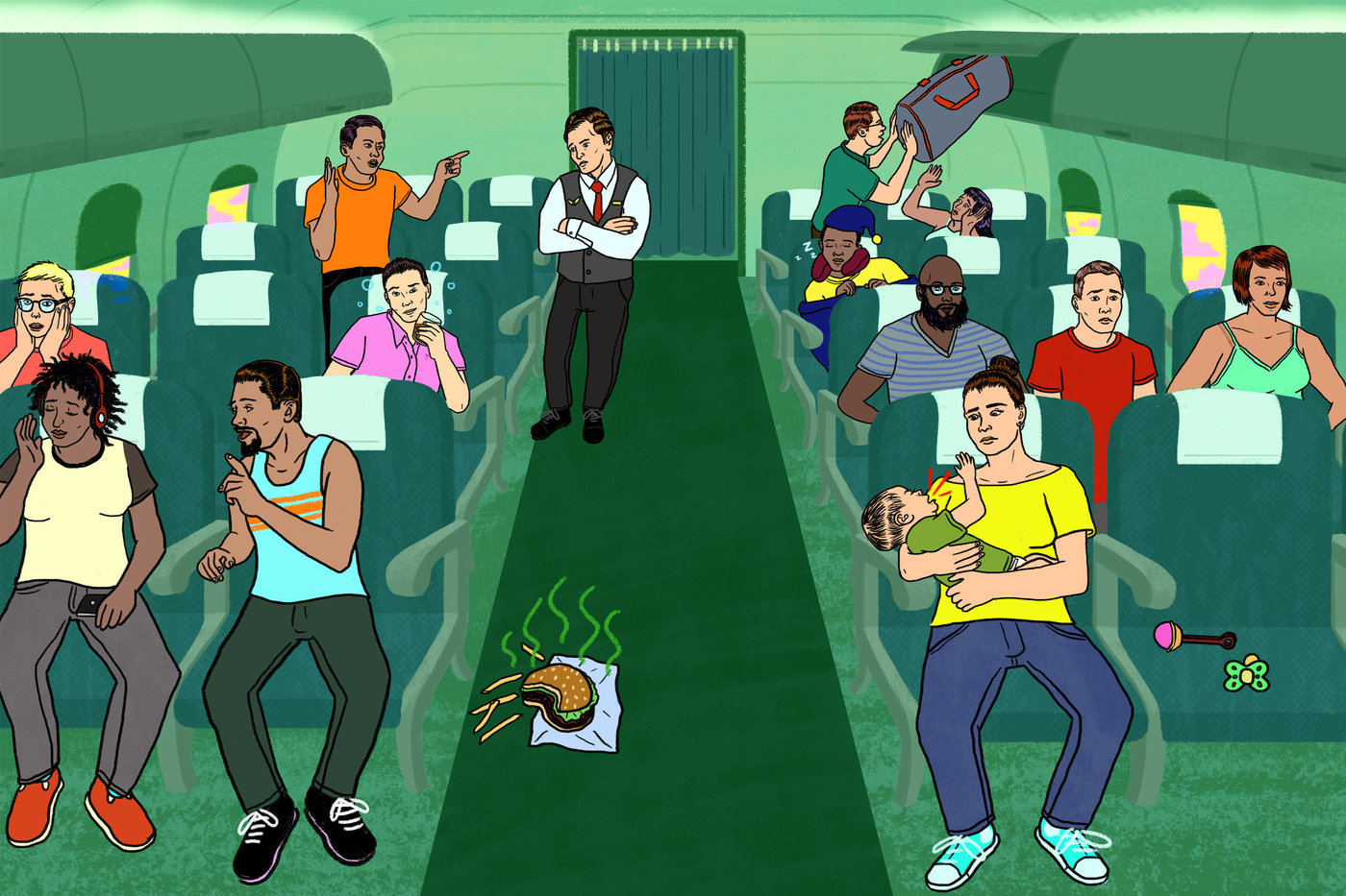 19 quy tắc bất thành văn khi đi máy bay