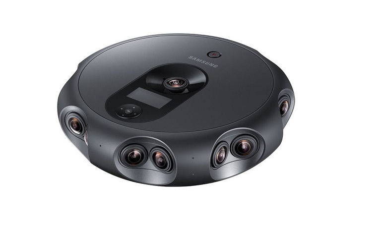 Samsung bán Camera VR 360 Round, trang bị 17 ống kính trong tháng 10