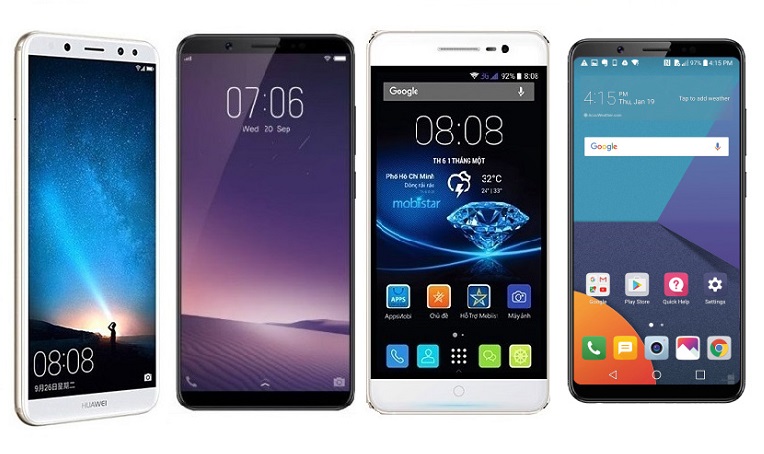 Smartphone “không viền” tầm trung đổ bộ thị trường Việt