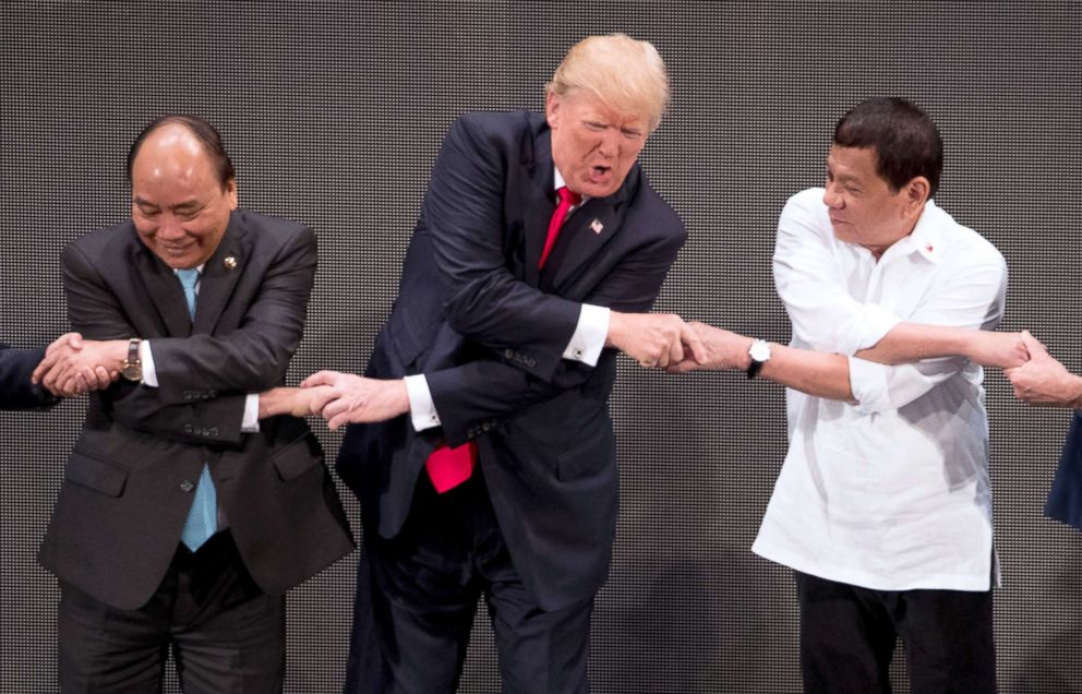 Trump khẳng định “có quan hệ tốt” với Tổng thống Philippines