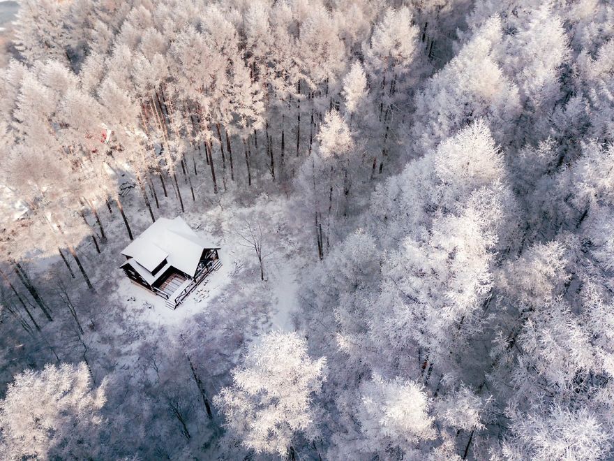 Ngắm khung cảnh mùa đông Nhật Bản đẹp đến nao lòng