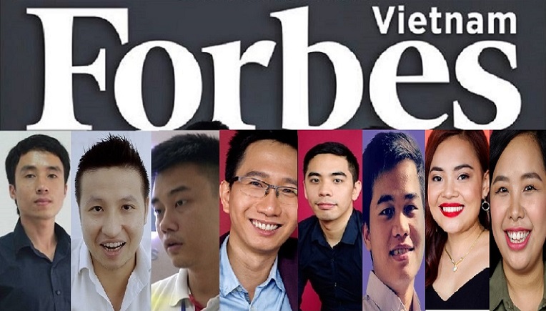 Forbes Việt Nam vinh danh 8 nhà khởi nghiệp trẻ nổi bật năm 2018