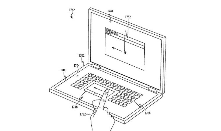 Apple gia tăng sức cạnh tranh cho MacBook bằng bàn phím ảo như thật