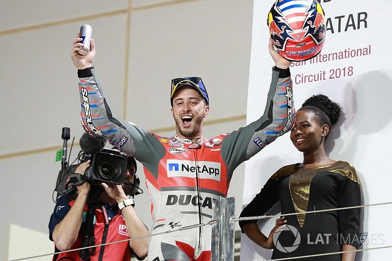 Chặng 1 MotoGP 2018: Đánh bại nhà vô địch Marquez, Dovizioso có chiến thắng