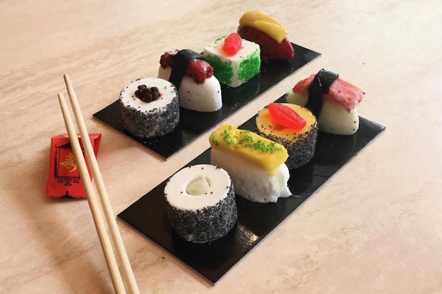 Hội cuồng sushi sẽ thích mê món kem độc đáo này