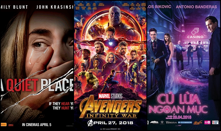 Phim ra rạp nửa sau tháng 4: chờ đợi bom tấn Avengers - Infinity War