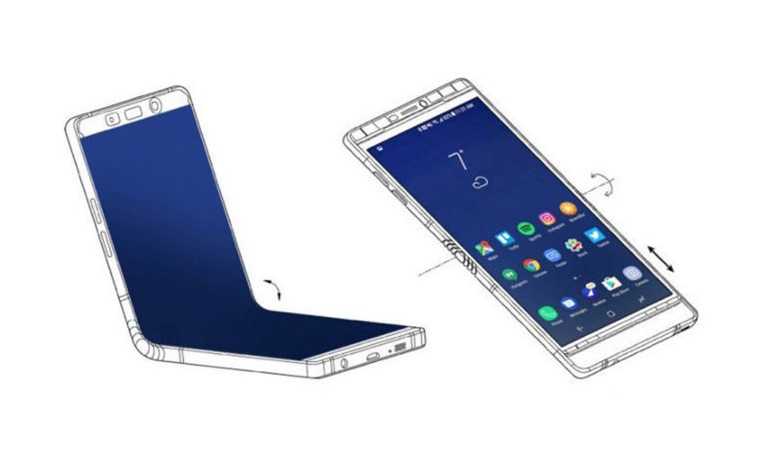 Samsung tiến gần đến thời điểm ra mắt smartphone màn hình gập