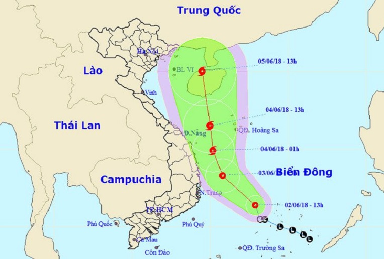 ATNĐ gây mưa lớn diện rộng cho Trung Trung Bộ, Tây Nguyên, Nam Bộ
