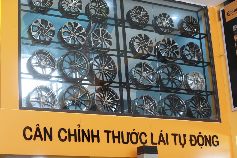 Trung tâm chăm sóc lốp Continental lớn nhất miền Bắc đặt ở Ninh Bình