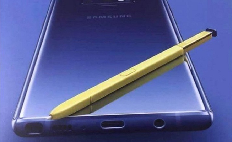 Galaxy Note 9 lộ ảnh poster chính thức với thay đổi ở mặt lưng