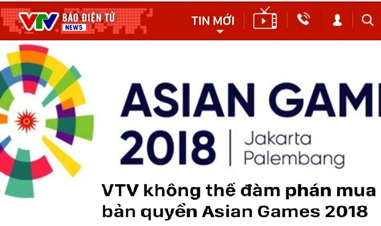Khán giả Việt Nam khó có cơ hội xem U23 thi đấu tại ASIAD 2018