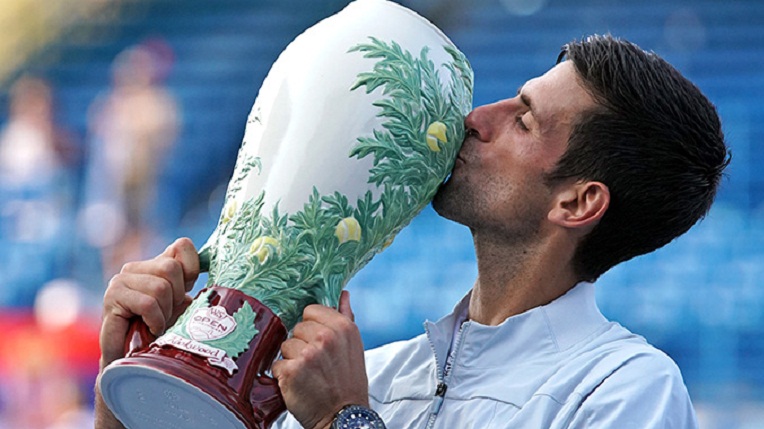 Djokovic lập kỳ tích mới sau chức vô địch Cincinnati 2018 