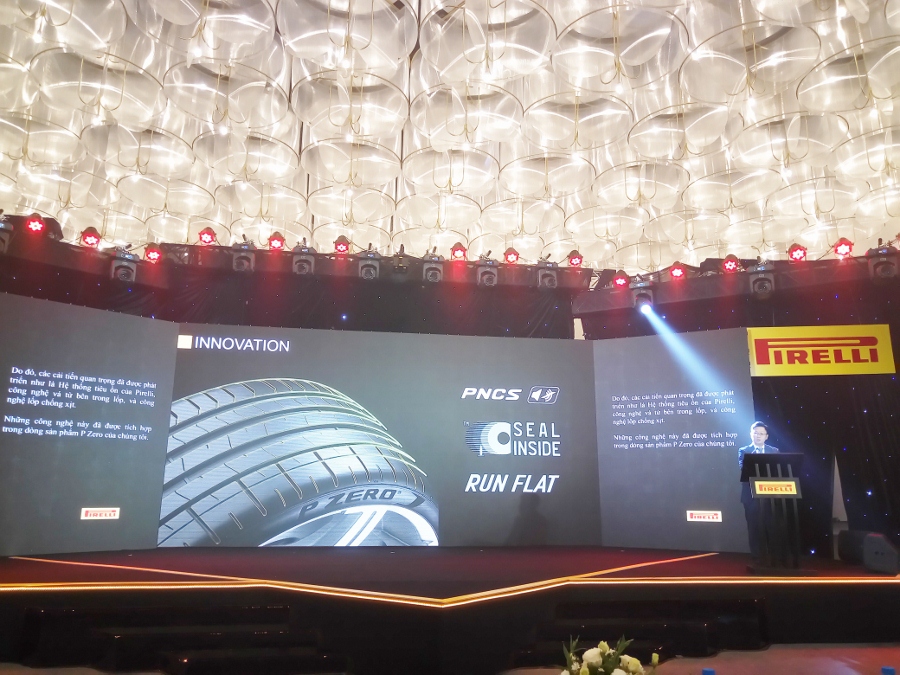 Pirelli giới thiệu lốp xe tính năng cao dành cho Việt Nam