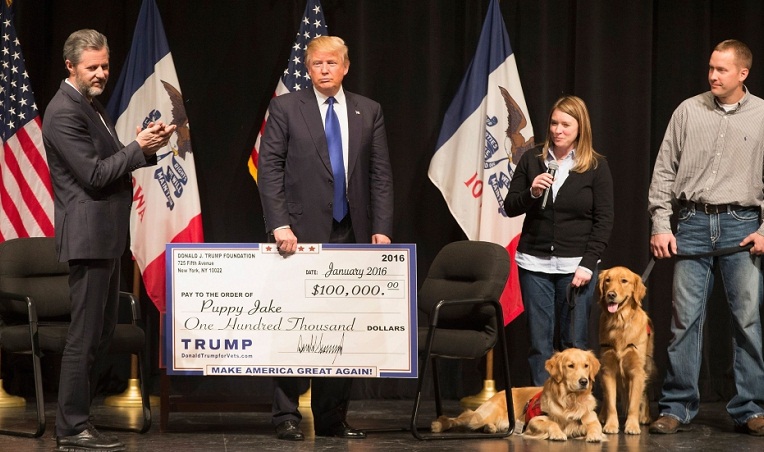 Đóng cửa quỹ từ thiện của Tổng thống Trump vì hoạt động bất chính