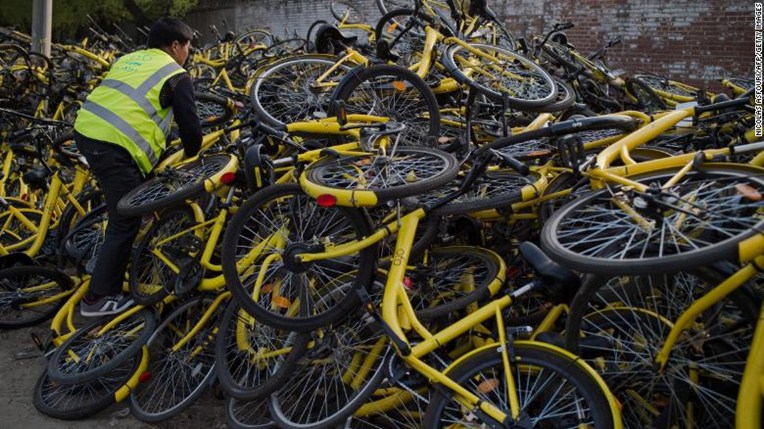 Startup xe đạp Trung Quốc Ofo từ “đứa con vàng” tới bờ vực phá sản