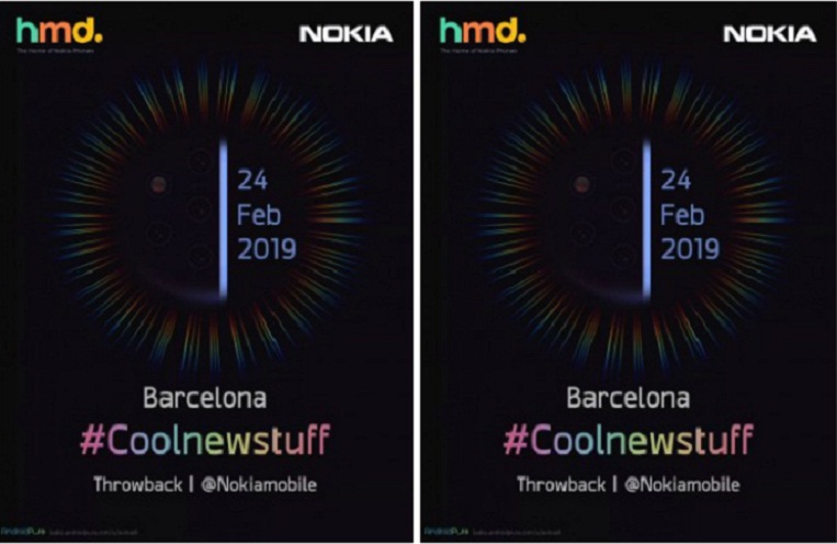 Nokia 9 trang bị 5 camera ra mắt ngày 24/2 trong khuôn khổ MWC 2019