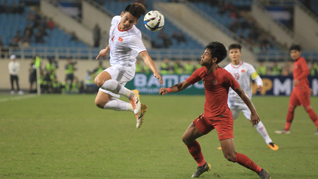 Vòng loại U23 Châu Á: Việt Nam có chiến thắng khó khăn trước Indonesia