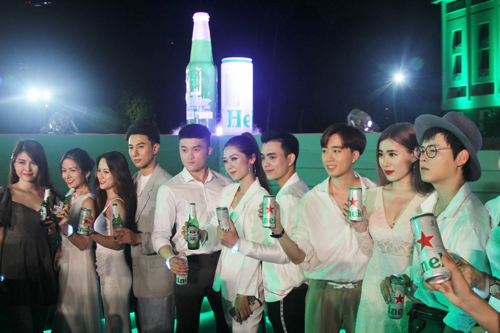 Ra mắt sản phẩm cao cấp Heineken Silver tại TP.HCM