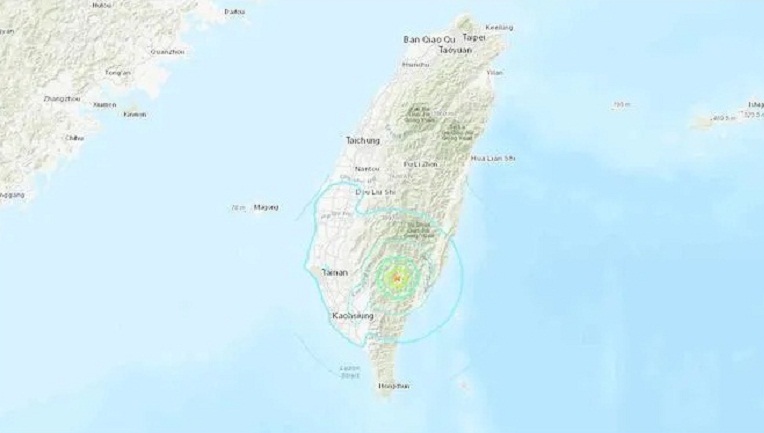 Đài Loan rung chuyển trong cơn động đất 5,6 độ richter