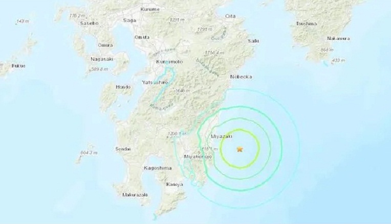 Động đất mạnh 6,3 độ richter làm rung chuyển miền nam Nhật Bản