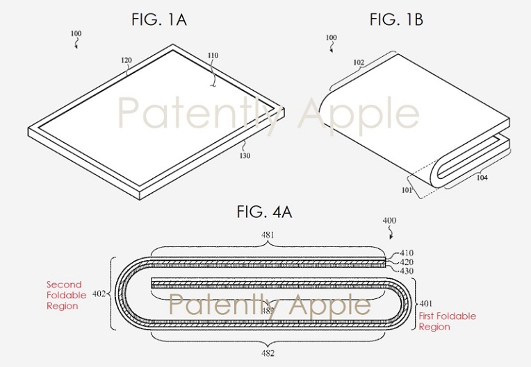 Apple có trong tay bằng sáng chế smartphone màn hình gập