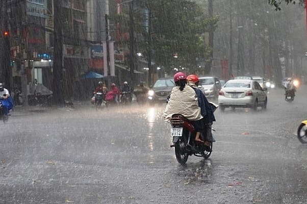 Bắc Bộ và Thanh Hóa tiếp tục mưa dông diện rộng
