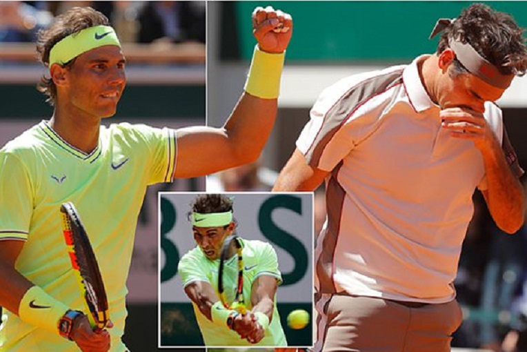 Nadal loại Federer khẳng định bản lĩnh thượng thừa tại Roland Garros