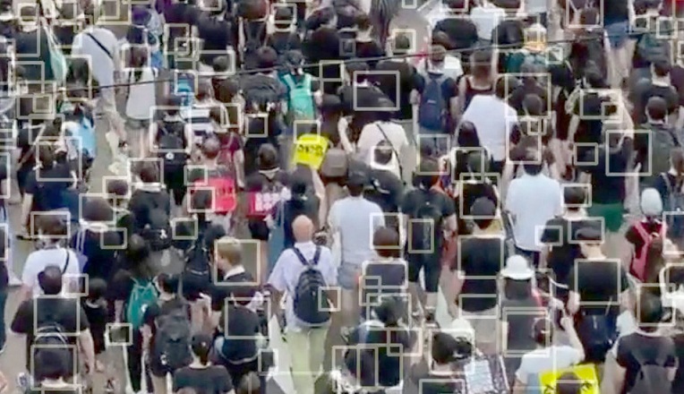 Hong Kong dùng AI xác định lượng người tham gia biểu tình ngày 1/7