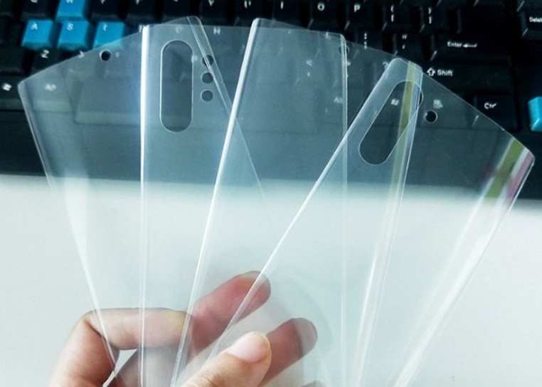 Galaxy Note 10 lộ thiết kế qua tấm dán màn hình