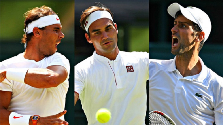 Federer, Nadal, Djokovic thắng áp đảo để tiến vào tứ kết Wimbledon 2019