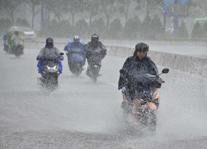 Tây Nguyên, Nam Bộ tiếp tục có mưa vừa, mưa lớn