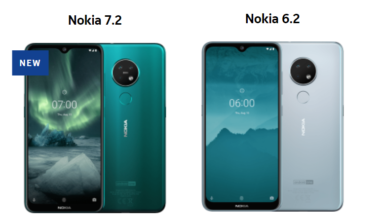 HMD ra mắt bộ đôi Nokia 6.2, Nokia 7.2 tại IFA 2019