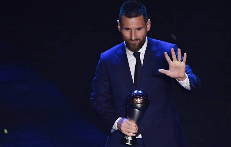 Messi lần thứ 6 giành danh hiệu The Best 2019