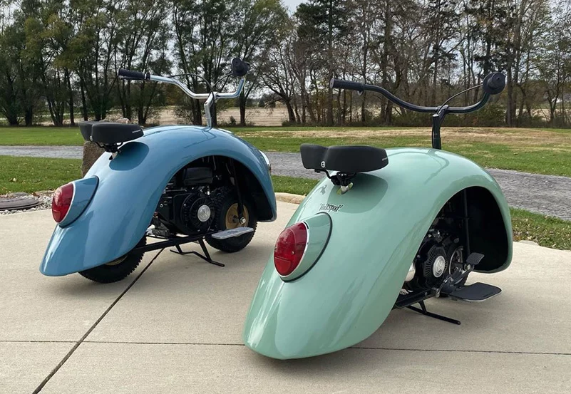 Khi Volkswagen Beetle “hóa thân” thành xe scooter