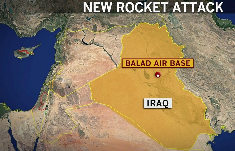 Căn cứ Mỹ ở Iraq lại rung chuyển vì trúng rocket