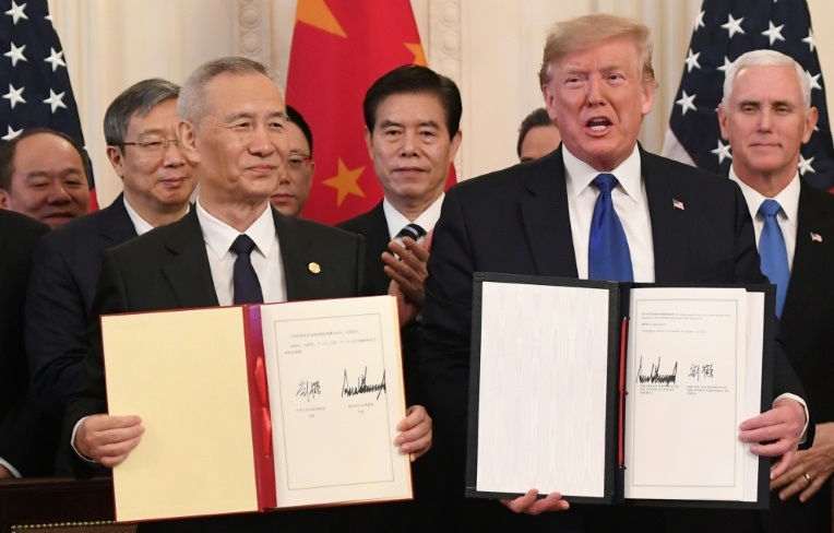 Mỹ - Trung “sửa chữa sai lầm” bằng thoả thuận thương mại giai đoạn I