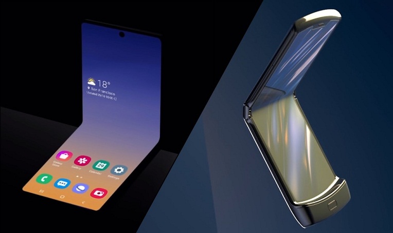 Galaxy Z Flip so tài cùng Motorola Razr 2019 