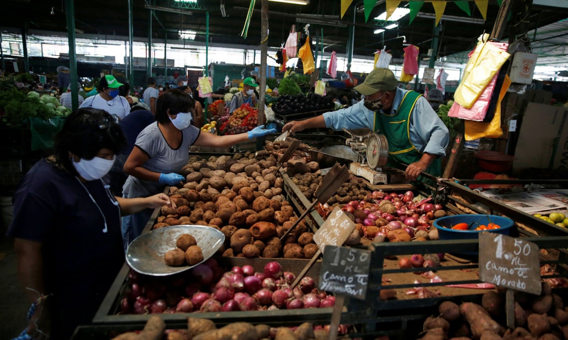 Các khu chợ truyền thống tại châu Mỹ Latinh dễ trở thành nguồn lây lan virus corona