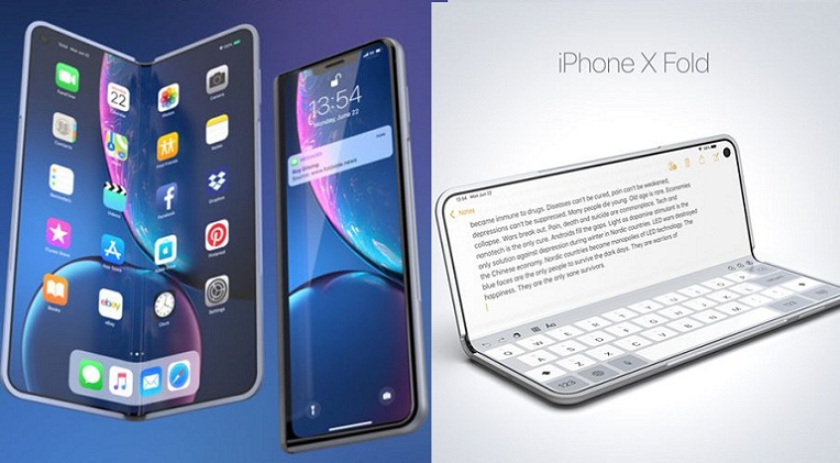 Apple phát triển màn hình tự hồi phục cho iPhone màn hình gập