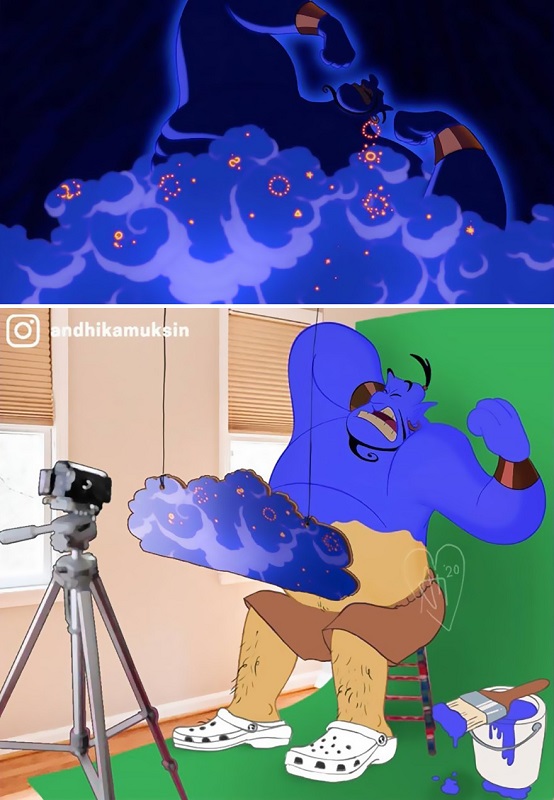 “Hậu trường” hóm hỉnh của 11 “cảnh quay” trong phim hoạt hình Disney
