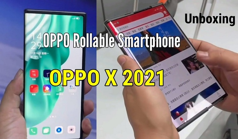 Oppo lần đầu giới thiệu nguyên mẫu smartphone màn hình cuộn