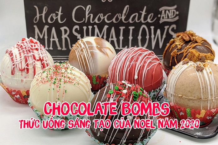 Bắt trend làm Hot Chocolate Bombs cho Giáng sinh 2020