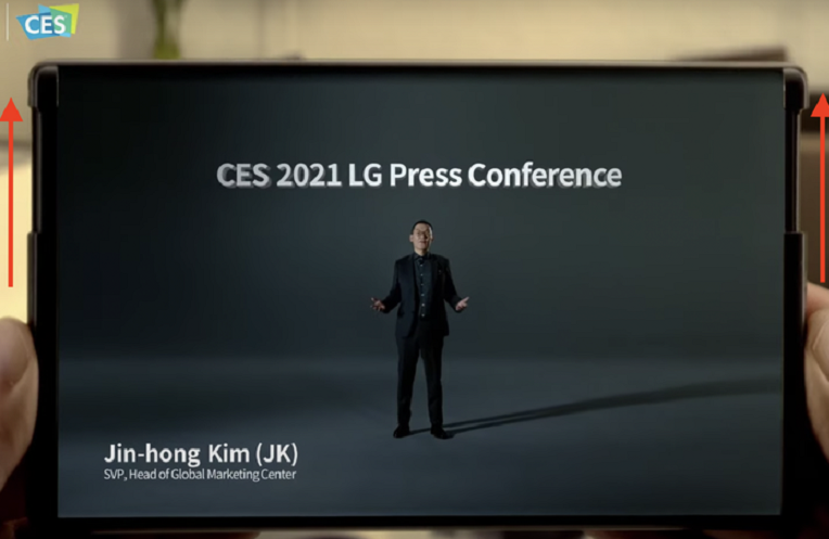 LG “nhá hàng” smartphone màn hình cuộn tại CES 2021