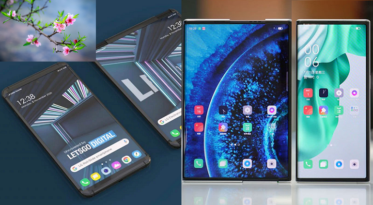 Smartphone màn hình cuộn gia nhiệt thị trường điện thoại Tân Sửu 2021 