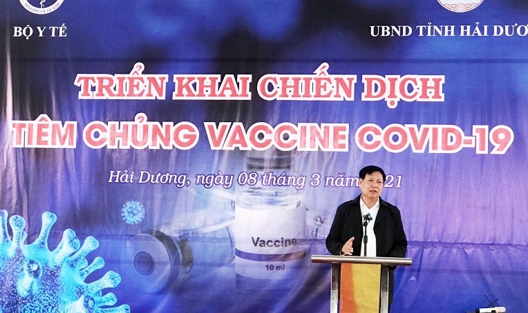 Việt Nam triển khai tiêm vắc xin Covid-19 đợt đầu trên diện rộng